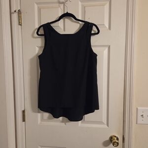 Gianni Bini Classic Navy Blue Tank Top Size M